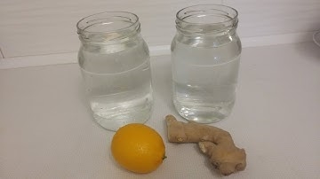 Похудеть Вода Имбирь Лимон